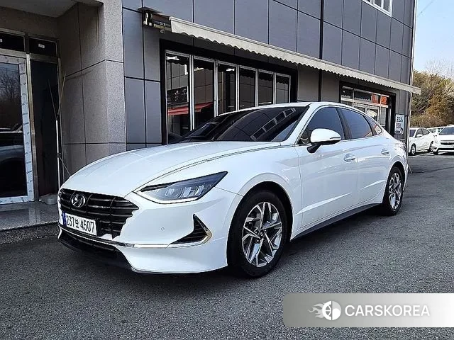 Hyundai Sonata (DN8) 2019 Белый из Кореи