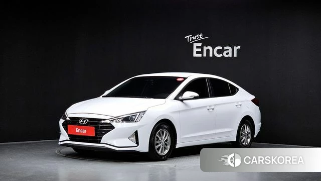 Hyundai The New Avante AD 2019 Белый из Кореи