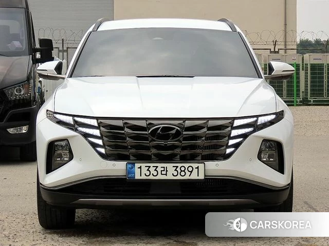 Hyundai Tucson (NX4) 2020 Белый из Кореи