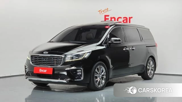 Kia The New Carnival 2019 Черный из Кореи
