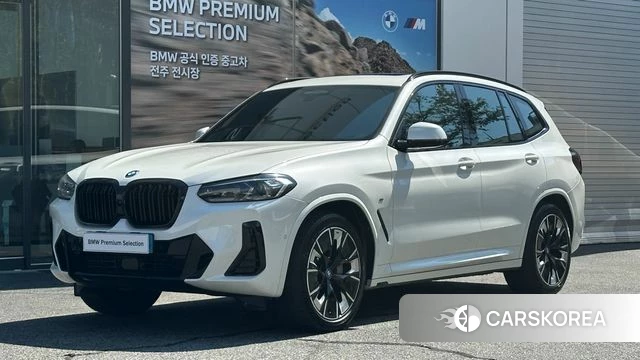 BMW iX3 2024 Белый из Кореи