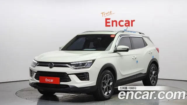 Ssangyong Beautiful Korando 2019 Белый из Кореи