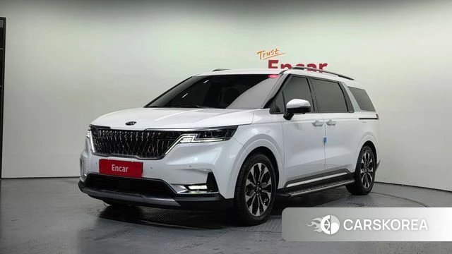 Kia Carnival 4th generation 2021 Белый из Кореи