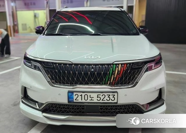 Kia Carnival 4th generation 2022 Белый из Кореи