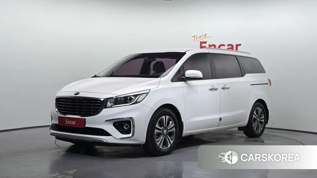 Kia The New Carnival 2018 Белый из Кореи