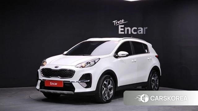 Kia Sportage The Bold 2021 Белый из Кореи