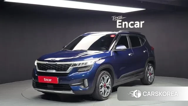 Kia Seltos 2020 Синий из Кореи