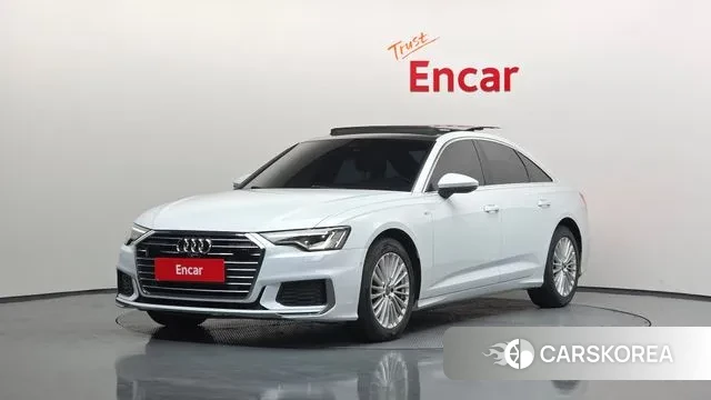 Audi A6 (C8) 2020 Белый из Кореи
