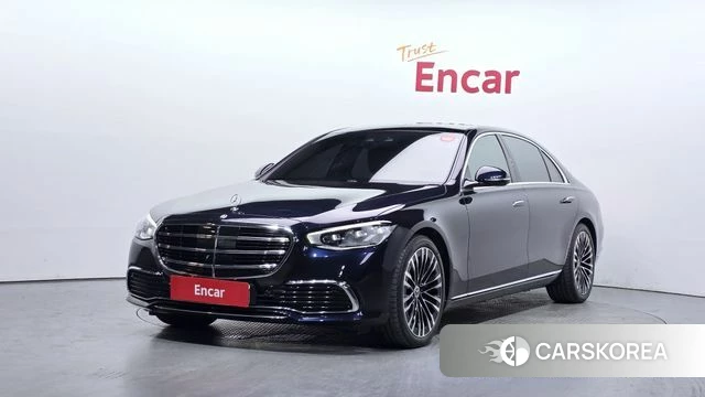 Mercedes-Benz S-Class W223 2023 Синий из Кореи