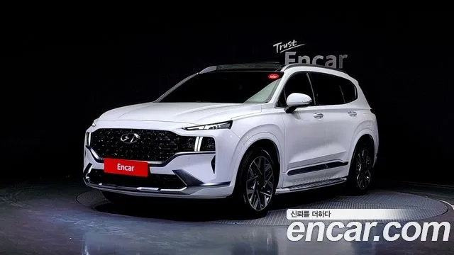 Hyundai The New Santa Fe 2021 Белый из Кореи