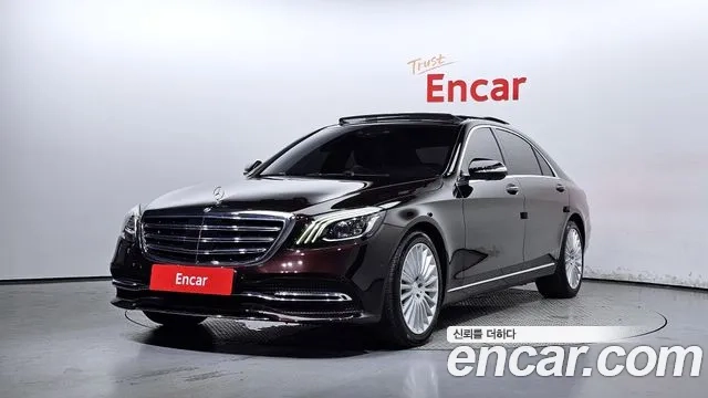 Mercedes-Benz S-Class W222 2019 Коричневый из Кореи