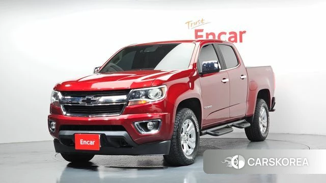 Chevrolet (GM Daewoo) Colorado 2020 Красный из Кореи