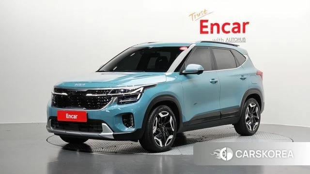 Kia The New Seltos 2023 Синий нефрит из Кореи