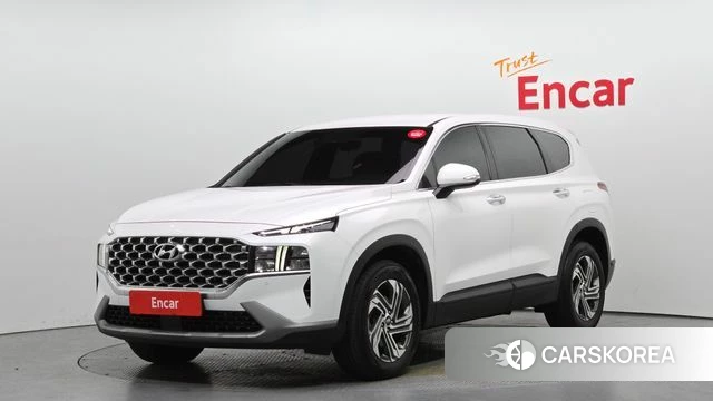 Hyundai The New Santa Fe 2021 Белый из Кореи