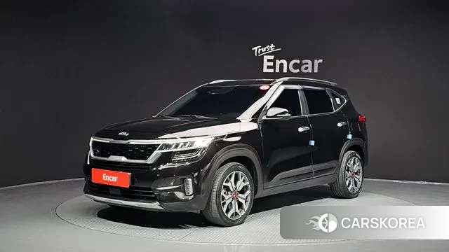 Kia Seltos 2020 Черный из Кореи