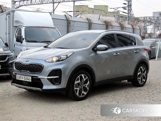 Kia Sportage The Bold 2018 Серебристо-серый из Кореи