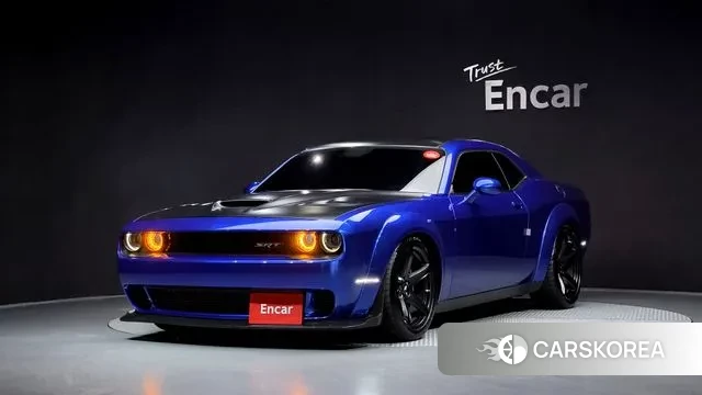 Dodge Challenger 2019 Синий из Кореи
