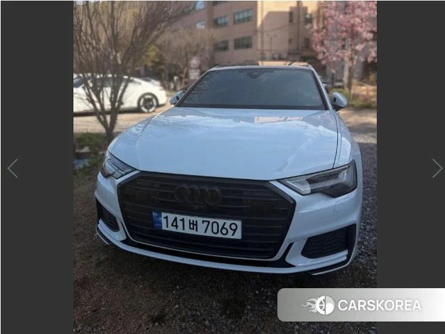 Audi A6 (C8) 2023 Белый из Кореи