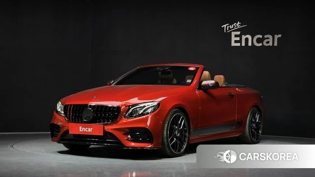 Mercedes-Benz E-Class W213 2019 Красный из Кореи