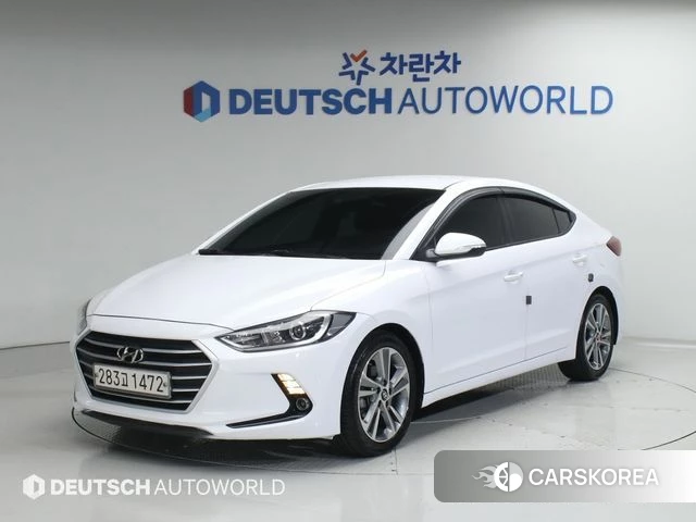 Hyundai Avante AD 2018 Белый из Кореи