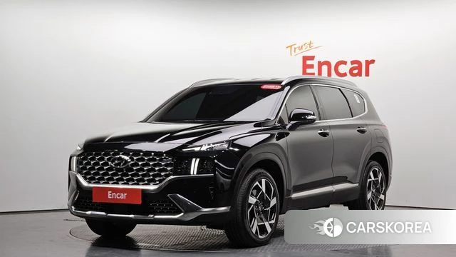 Hyundai The New Santa Fe 2023 Черный из Кореи