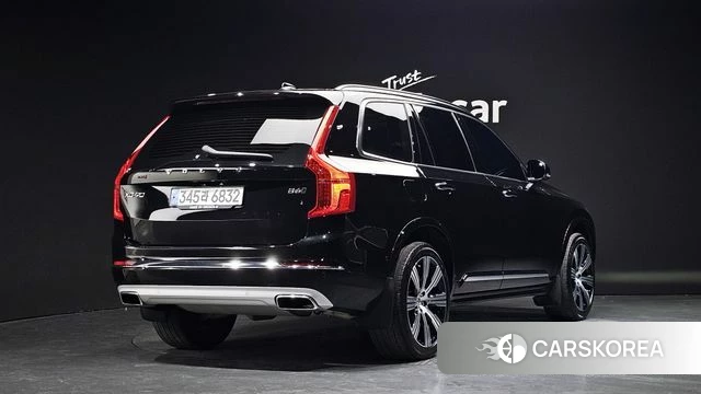 Volvo XC90 second Generation 2021 Черный из Кореи