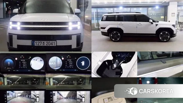 Hyundai Santa Fe (MX5) 2023 Белый из Кореи