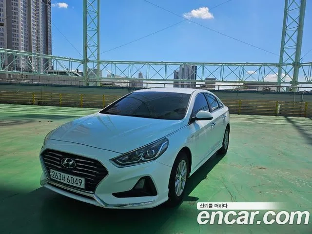 Hyundai Sonata New Rise 2018 Белый из Кореи