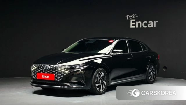 Hyundai The New Grandeur IG Hybrid 2020 Черный из Кореи