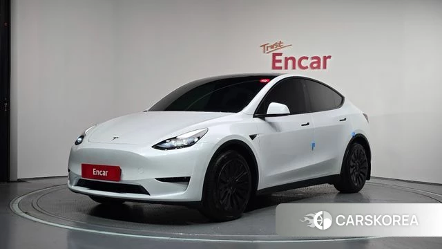 Tesla Model Y 2024 Белый из Кореи