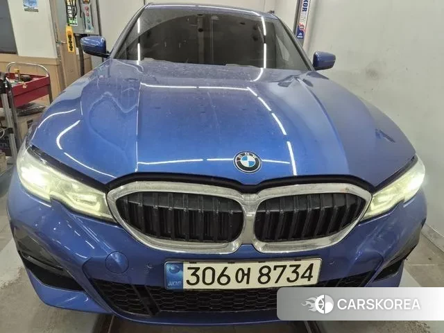 BMW 3 Series (G20) 2021 Синий из Кореи