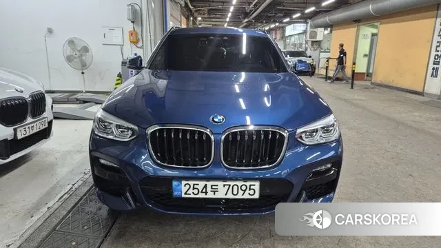 BMW X3 (G01) 2021 Синий из Кореи