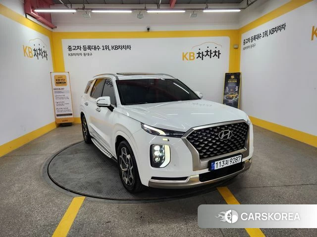 Hyundai Palisade 2022 Белый из Кореи