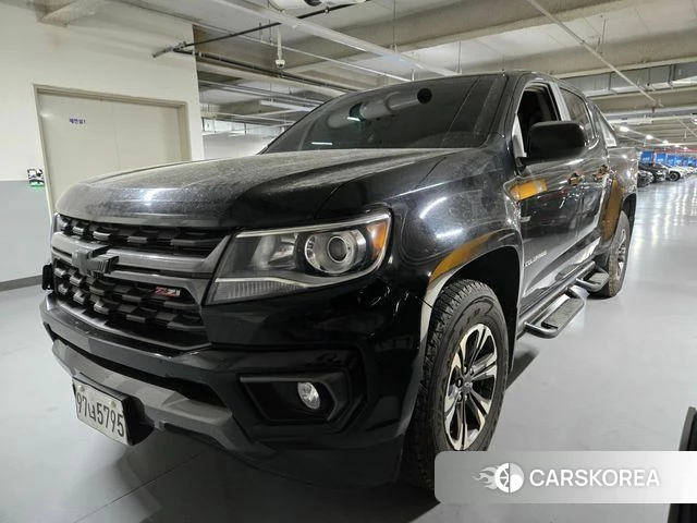 Chevrolet (GM Daewoo) Real New Colorado 2021 Черный из Кореи