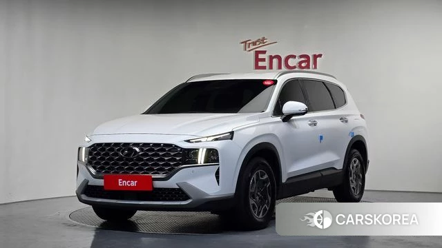 Hyundai The New Santa Fe 2022 Белый из Кореи