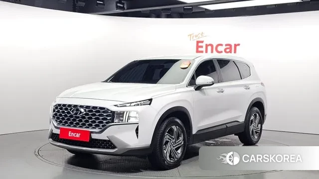 Hyundai The New Santa Fe 2021 Белый из Кореи