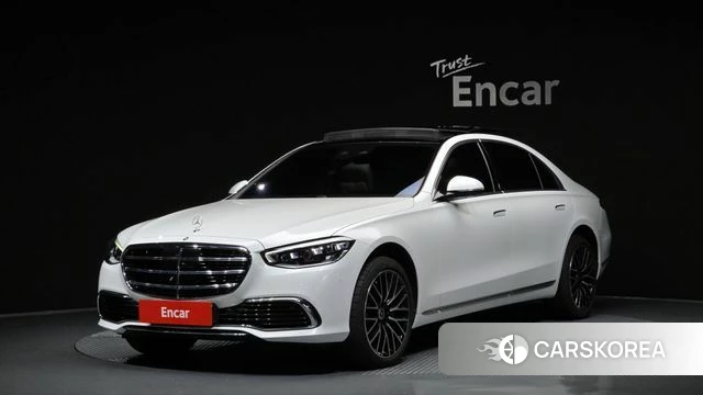 Mercedes-Benz S-Class W223 2024 Белый из Кореи