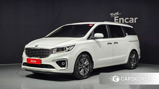 Kia The New Carnival 2019 Белый из Кореи