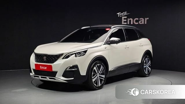 Peugeot 3008 second generation 2018 Белый из Кореи
