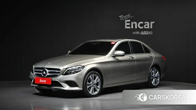 Mercedes-Benz C-Class W205 2020 Серебристо-серый из Кореи
