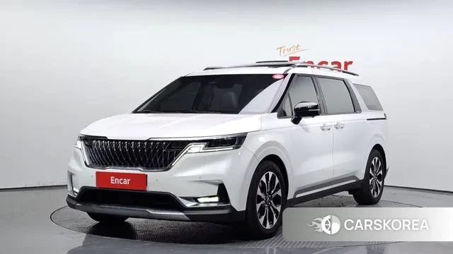 Kia Carnival 4th generation 2021 Белый из Кореи