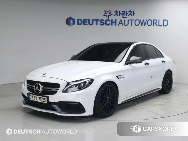 Mercedes-Benz C-Class W205 2018 Белый из Кореи