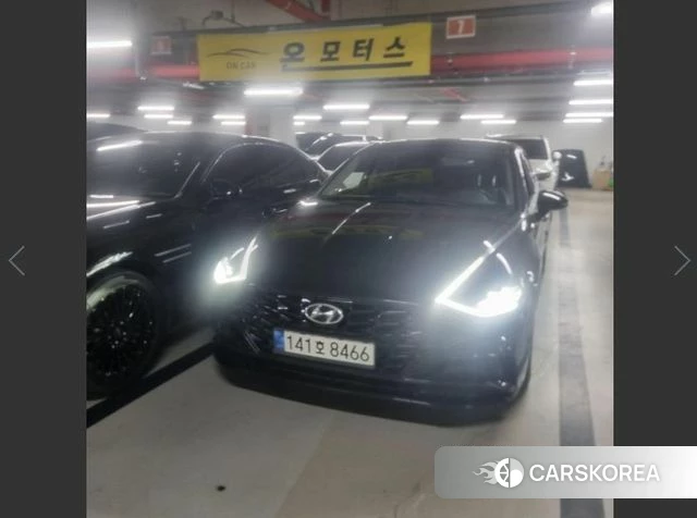 Hyundai Sonata (DN8) 2022 Черный из Кореи