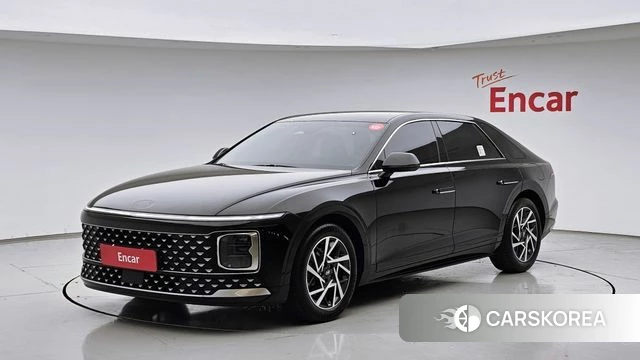 Hyundai Grandeur (GN7) 2023 Черный из Кореи
