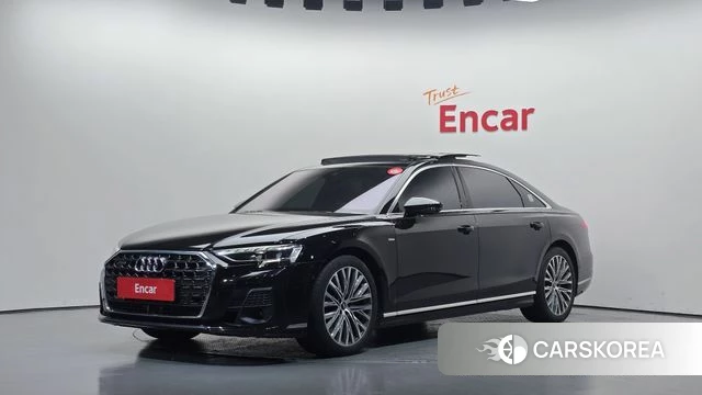 Audi A8 (D5) 2022 Черный из Кореи