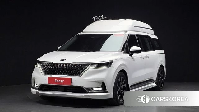 Kia Carnival 4th generation 2021 Белый из Кореи