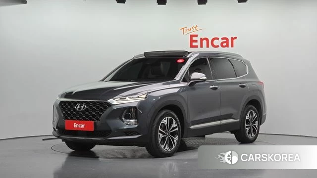 Hyundai Santa Fe TM 2018 Серый из Кореи