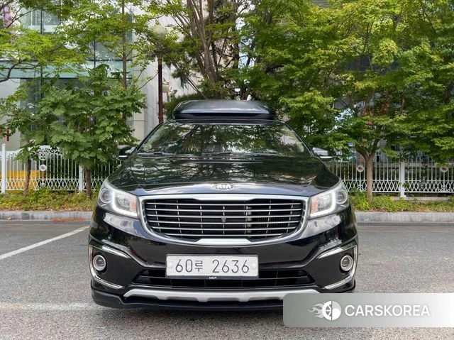 Kia All New Carnival 2018 Черный из Кореи