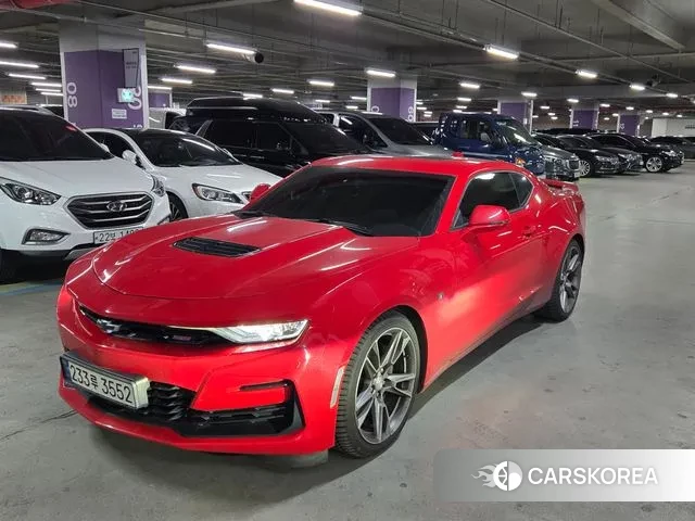 Chevrolet (GM Daewoo) The New Camaro 2021 Красный из Кореи
