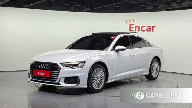 Audi A6 (C8) 2021 Белый из Кореи